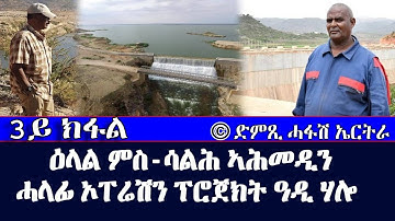 ዕላል ምስ ሳልሕ ኣሕመዲን: ሓላፊ ኦፕሬሽን ዓዲ ሃሎ (3ይ ክፋል) - DimTsi Hafash Eritrea/ድምጺ ሓፋሽ ኤርትራ