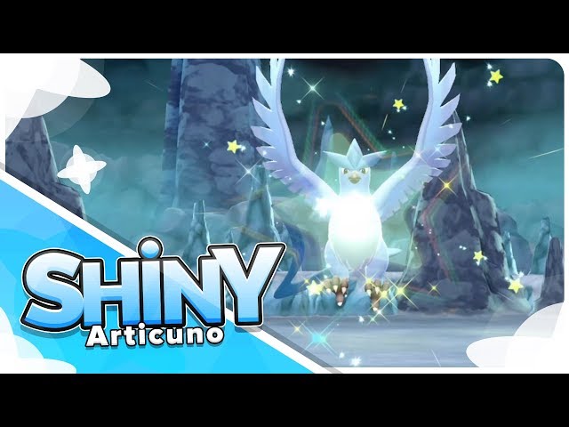 Gen4] shiny articuno no resets just a chance encounter, but it has