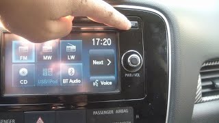 Как Подключить Телефон по Bluetooth к Магнитоле на Mitsubishi Outlander 3