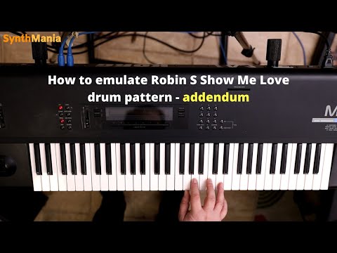 How To Emulate Robin S 'Show Me Love' - Organ Pattern Addendum