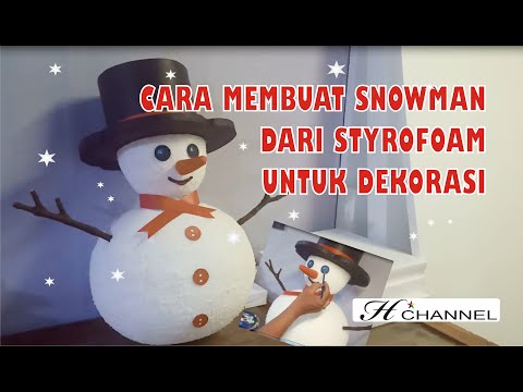 Video: Cara Membuat Manusia Salju Untuk Dekorasi Tahun Baru