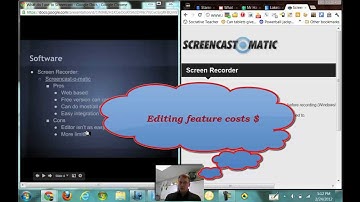 What do I use to Screencast Math Lessons