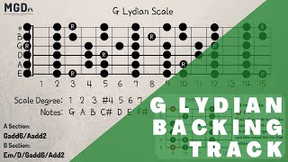 G Lydian Backing Track