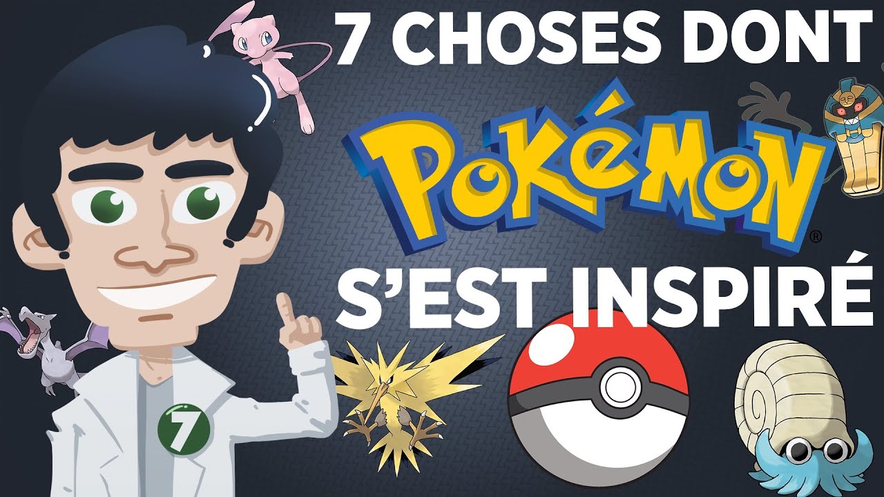 7 choses dont Pokémon s'est inspiré