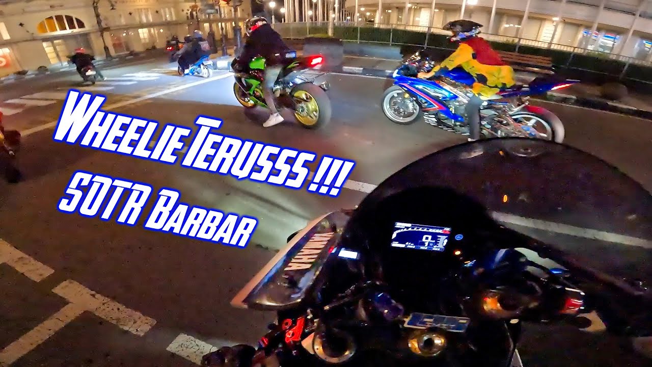 Sahur Barbar ‼️ Akang dan Emak Wheelie Terus | R1M R6 ZX636