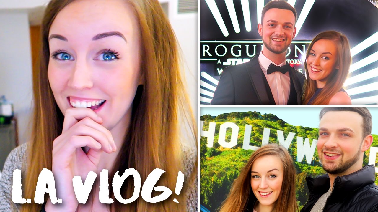 ROGUE ONE WORLD PREMIERE, BOYFRIEND GIFT & MORE! L.A. Vlog! YouTube