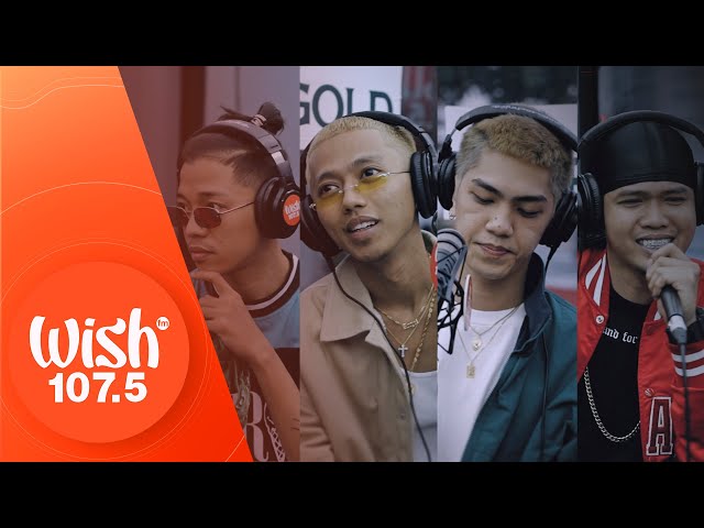 MC Einstein ft. Flow G, Yuri Dope, and Jekkpot perform “Titig” LIVE on Wish 107.5 Bus class=