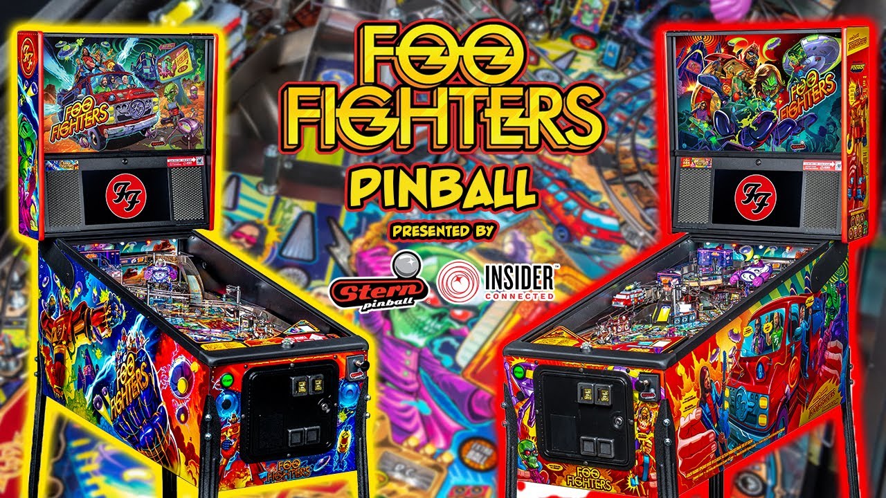 Foo Fighters prepara lançamento de sua máquina de pinball - A Rádio Rock -  89,1 FM - SP