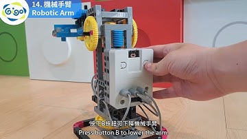 Gigo ROBOTICS WORKSHOP compatible with micro:bit #1409 13. Conveyor Belt 14. Robotic Arm Product