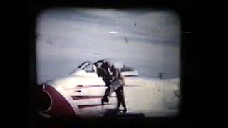 NCANG F-86's raw footage of air & groundcrew on the ramp and aircraft flying over Charlotte base