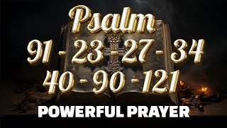 𝐁𝐄𝐒𝐓 𝐁𝐈𝐁𝐋𝐈𝐂𝐀𝐋 𝐏𝐒𝐀𝐋𝐌𝐒 𝐓𝐎 𝐏𝐑𝐎𝐓𝐄𝐂𝐓 𝐘𝐎𝐔𝐑 𝐇𝐎𝐌𝐄 | THE MOST POWERFUL PSALMS 91, 23, 40, 34, 27, 90, 121🙏📖🔥