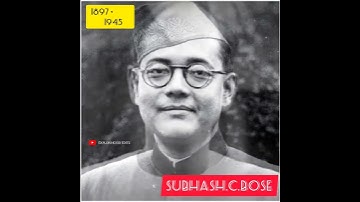 Subhas chandra bose 😔 Journey From 1897 - 1945 #shorts #subhaschandrabose #lifejourney #freedom