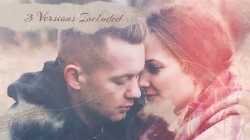 Ink Slideshow Romantic After Effects Template / Inspiring Royalty Free Music