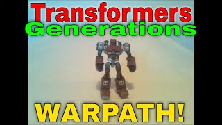 Transformers Generations Deluxe Class Warpath - GotBot True Review NUMBER 99