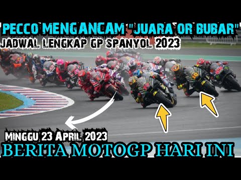 BERITA MOTOGP HARI INI MINGGU 23 APRIL 2023