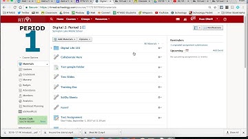 Schoology - Add a Collaborative Google Doc