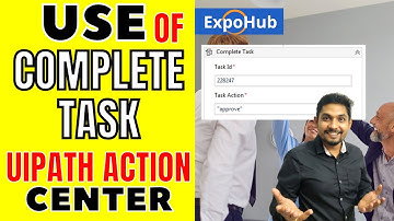 Complete Task in UiPath Action Center Usage