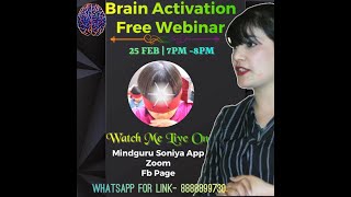 Easy Brain Activation Methods Part-2 #soniyajadaji #Motivation #Mindgurusoniya screenshot 5