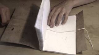 Refill leather journal