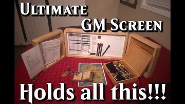 The Ultimate DM Screen and toolbox