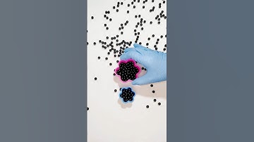 ASMR beads 😝 Reverse short #asmrbeads #reversevideo