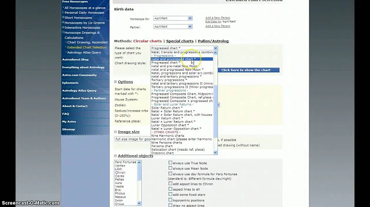Finding Your Progressed Moon