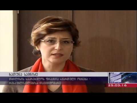 შეხვედრა საკრებულოში (24.03.2016)