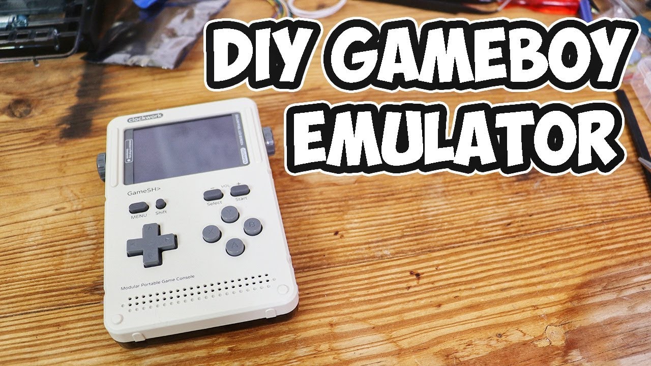 Clockwork Pi GameShell DIY Gameboy Emulator YouTube