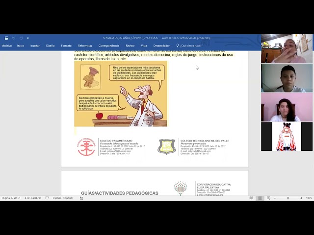 24/08/2020 SÉPTIMO ESPAÑOL, SEMANA 26: INTENCIÓN COMUNICATIVA DE LAS TIPOLOGÍAS TEXTUALES 2PARTE.