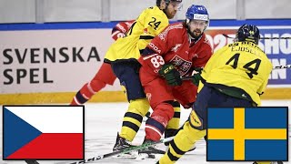 Česko vs Švédsko | Švédské Hokejové Hry 2024
