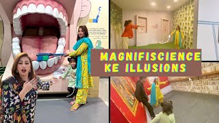 Zainab mujhse bari hogai 🤣 Magnifiscience Karachi  mai science k shocking experiment 😱