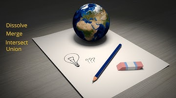 How to  Dissolve, Merge, Intersect and Union in ArcGIS