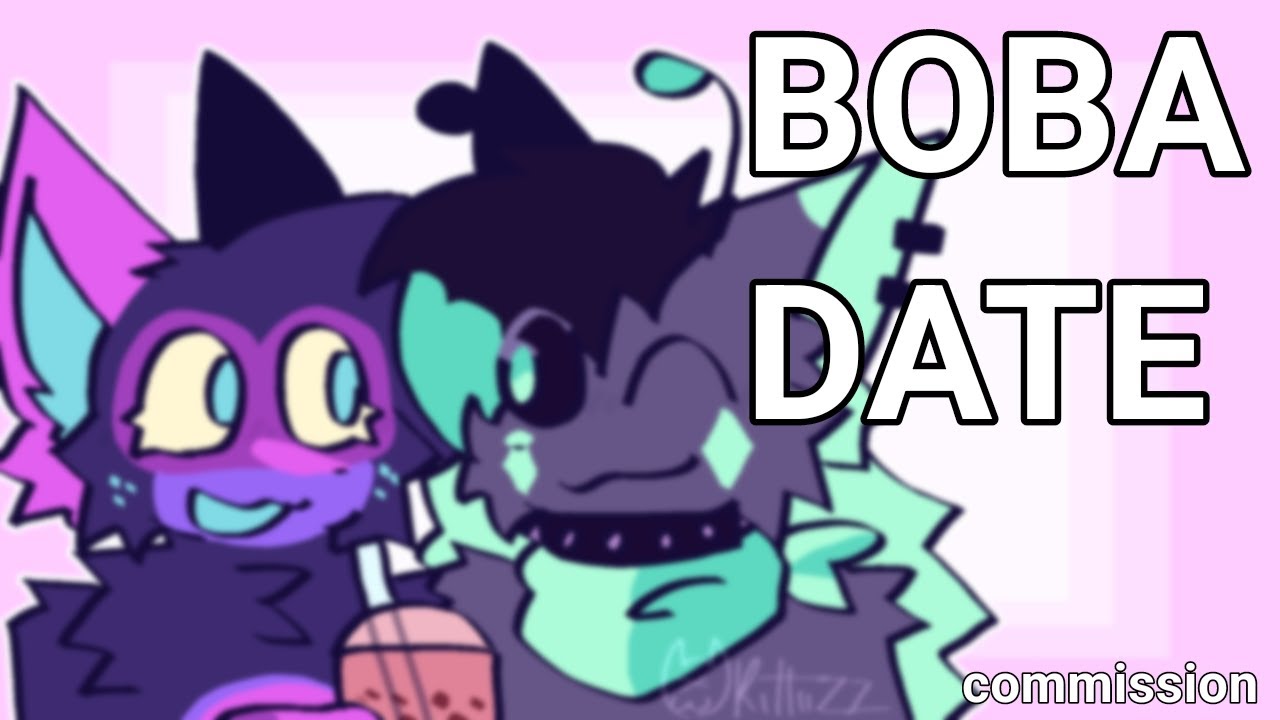 Boba date // animation commission - YouTube
