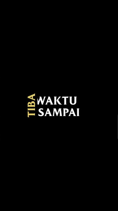 Mentahan 30detik sampai tiba waktu