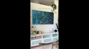 #TVTheFrame - Kiệt tác nâng tầm không gian sống của bạn #LifestyleTV #HomeDecor #Samsung