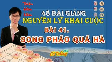 Bài 41. Song Pháo Quá Hà - 48 Nguyên Lý Khai Cục - Triệu Hâm Hâm