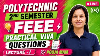 Polytechnic 2nd Semester FEEE Practical | Important Viva Questions & Answers | Lecture 1 |
