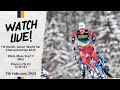 Live fis nordic junior world ski championships 2024  20km mass start f men