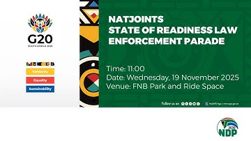 NATJOINTS State of Readiness Law Enforcement Parade