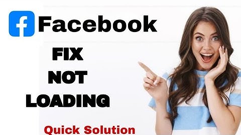 How To Fix And Solve Not Loading On Facebook App | Easy Fix