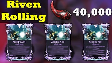 Warframe | Rolling Rivens Using 40,000 Kuva | High Crit Damage Incoming!