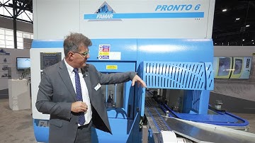 Inverted Spindle CNC Lathe with Built-in Automation at IMTS 2024