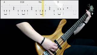 Video thumbnail of "A-Ha - Take On Me (Bass Only) (Play Along Tabs In Video)"