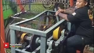 Mesin Diesel Penggerak Wahana Bianglala Kincir Angin Pasar Malam Rindam IV Diponegoro Magelang