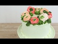 How to Make Buttercream Ranunculus | Global Sugar Art