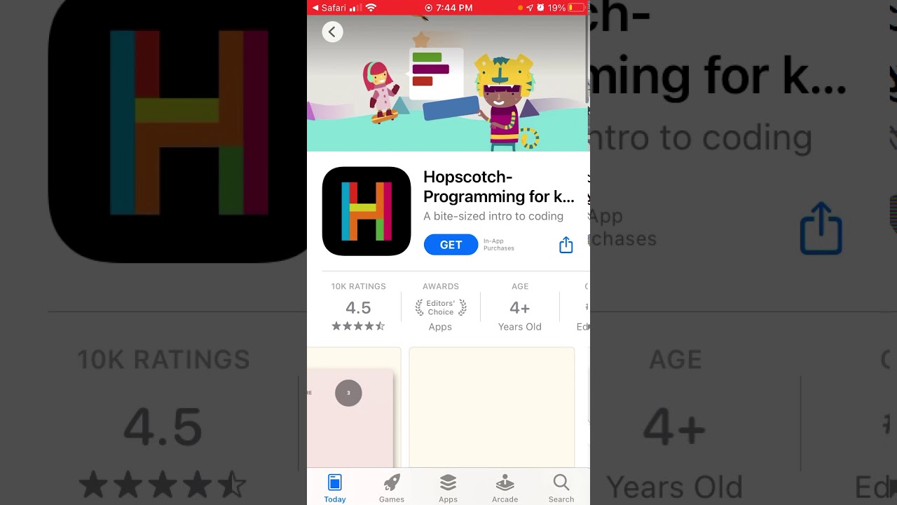 Hopscotch app - how to create an account?