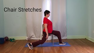 Chair Stretches - Increase Flexibility of all Muscle Groups and Improve Joint Range of Motion