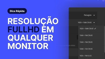 [DICA RÁPIDA] Como adicionar resolução Full-HD em um monitor HD com Linux