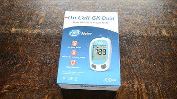 On Call GK meter Blood ketone and glucose monitoring system