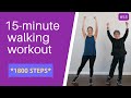 15 minute walking workout for seniors beginners